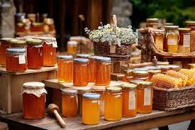 Tarros de miel tradicionales